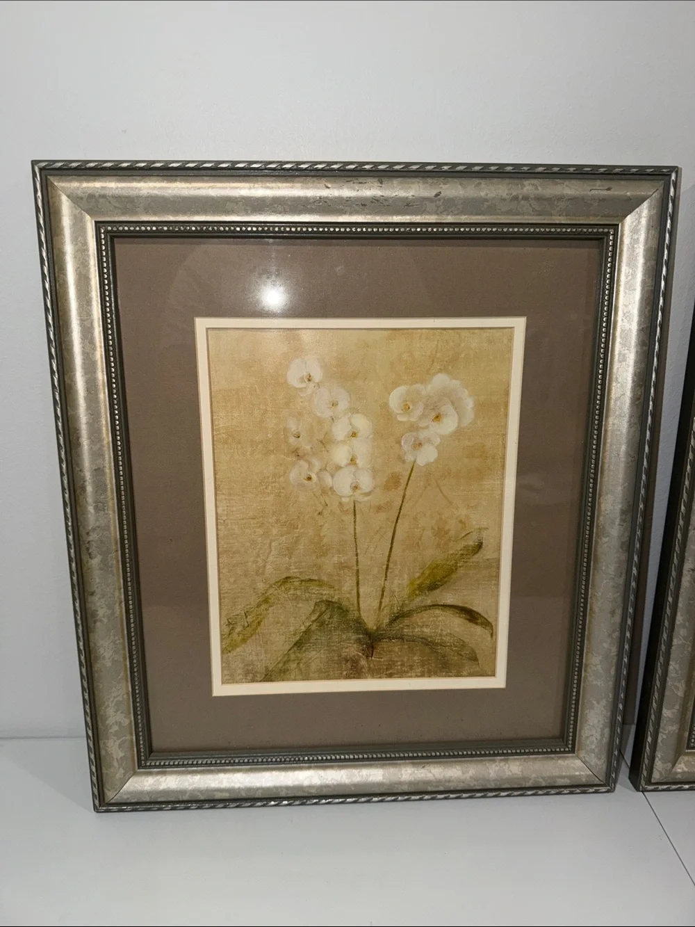 Cheri Blum Orchid Matching Framed Art Prints x 2